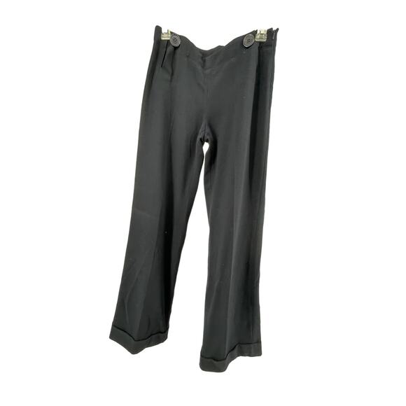 Sandra Angelozzi Black Single Button Blazer Dress Pant Suit Women's Size 34/XS - Picture 6 of 10